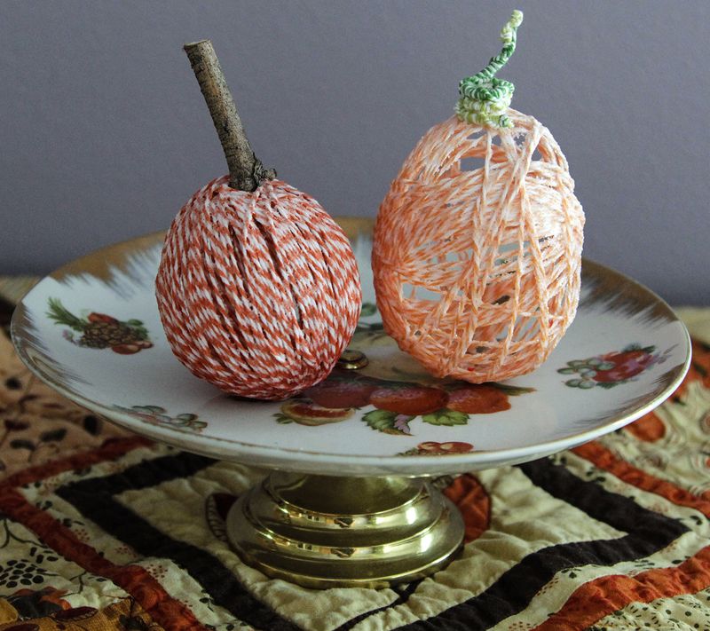 Twine pumpkins no1 Twine pumpkins no1