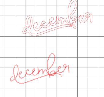 Offset no5 thick and thin Offset no5 thick and thin