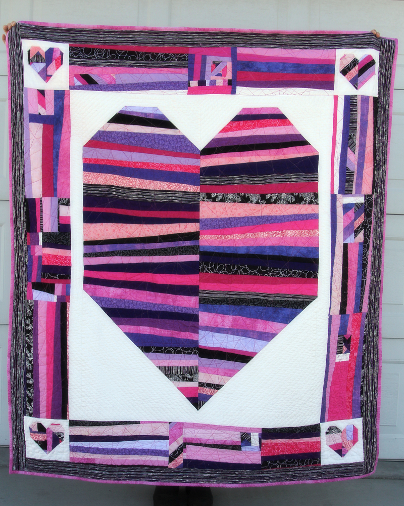 Hearts like crazy pavement quilt 5 Hearts like crazy pavement quilt 5
