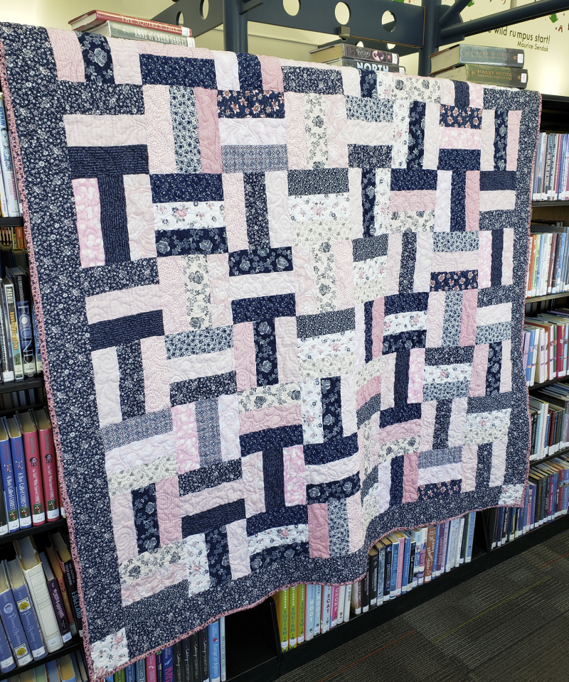 11a library quilt in the stacks 11a library quilt in the stacks